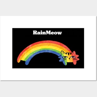 RainMeow Posters and Art